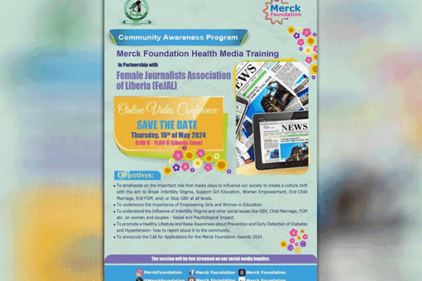 FeJAL,-Merck-To-Train-100-Journalists