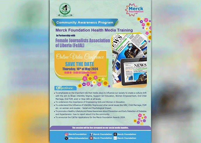 FeJAL,-Merck-To-Train-100-Journalists