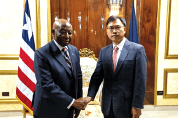 China-Supports-Boakai's-ARREST-Agenda-Values-Friendship-With-Liberia