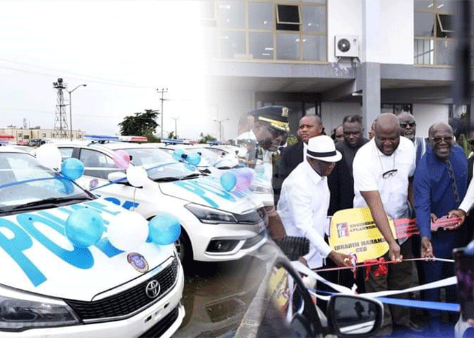 Police-Chief-Assures-Investors-Of-Safety,-Security...As-Pres.-Boakai-Dedicates-Police-Vehicles