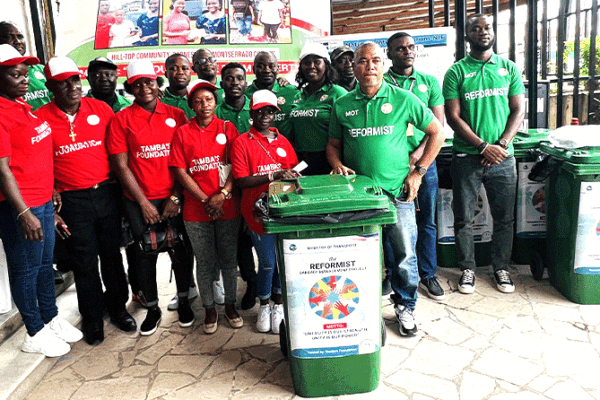 Charity-Group-Donates-Garbage-Bins-To-MOT