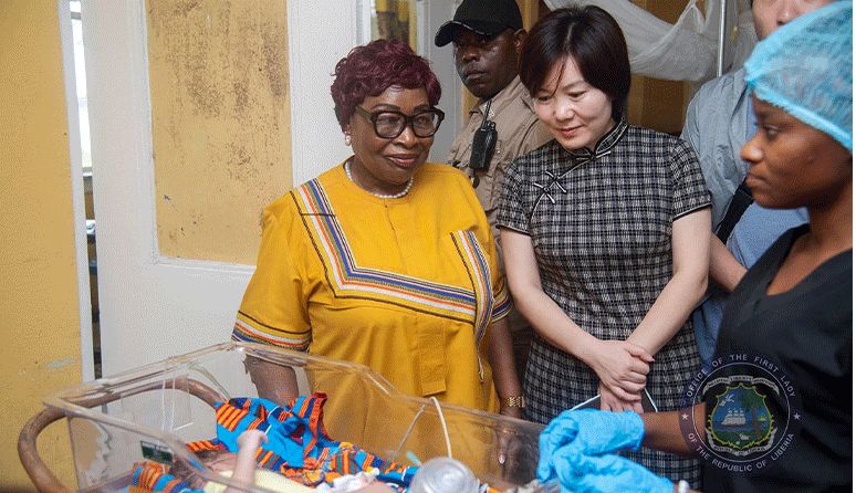 First-Lady-Assesses-Rural-Facilities