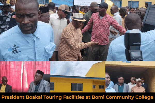 Boakai-Opts-To-Boost-Self-sufficiency-Wants-Effective-Agri-Programs-At-Community-Colleges--President-Boakai-Touring-Facilities-at-Bomi-Community-College