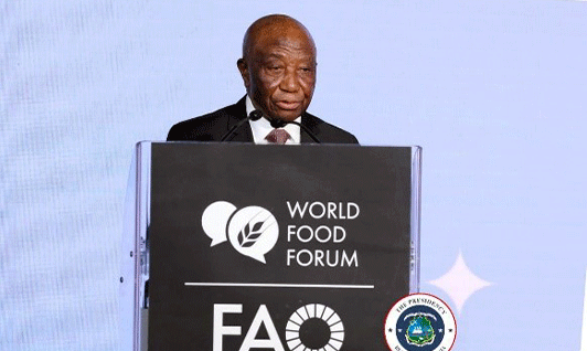 Boakai-Pushes-For-Agro-Industrial-Program-At-World-Food-Forum-In-Italy