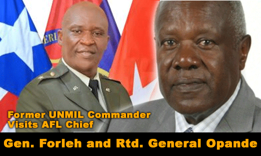 Former-UNMIL-Commander-Visits-AFL-Chief