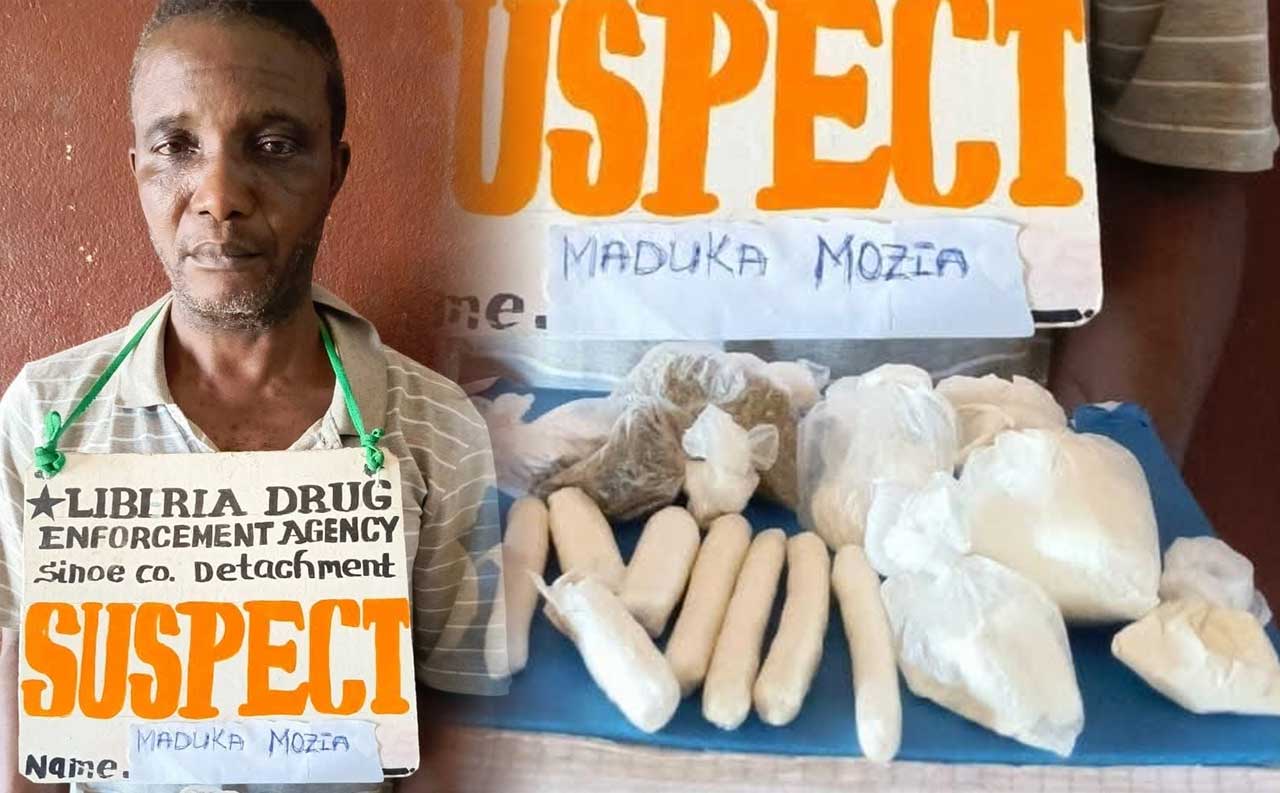 Nigerian-Drug-Dealer-Arrested-in-Sinoe