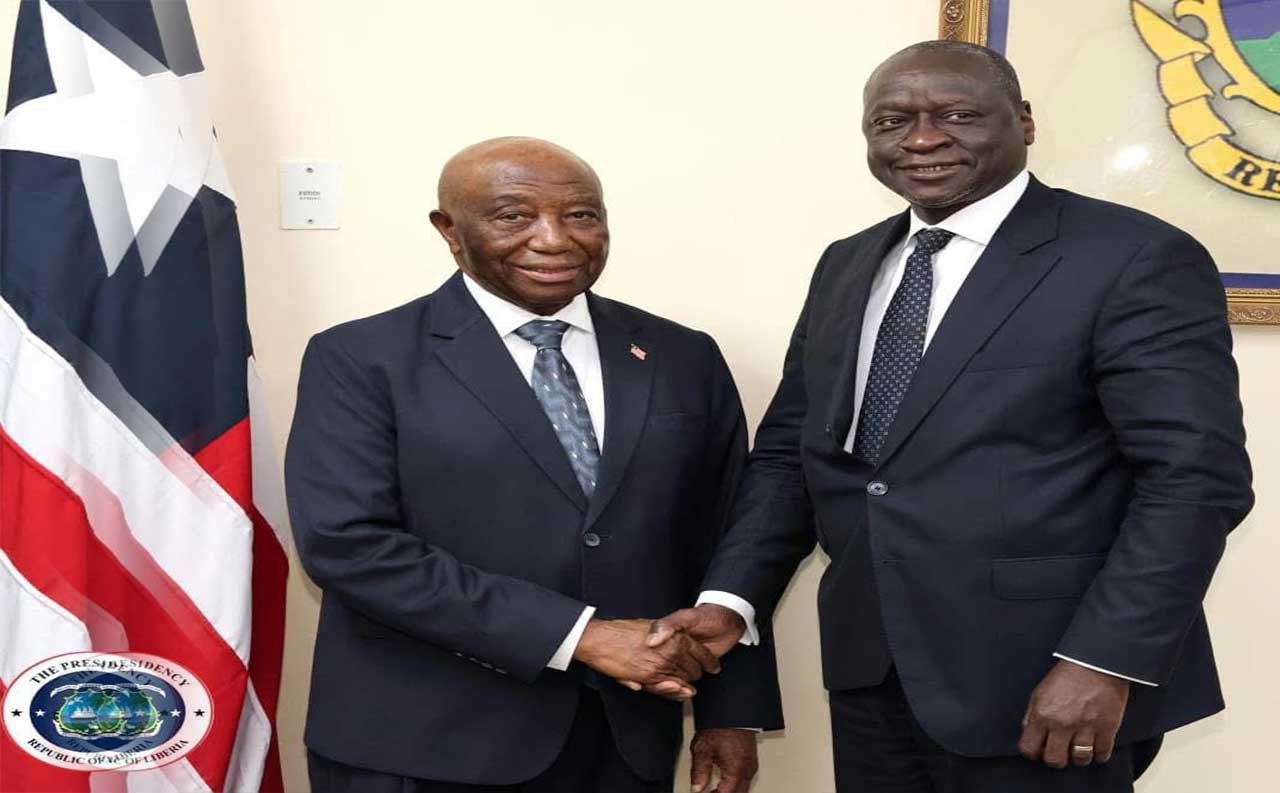 President-Joseph-Boakai-and-Ousmane-Diagana,-Vice-President-for-Western-and-Central-Africa