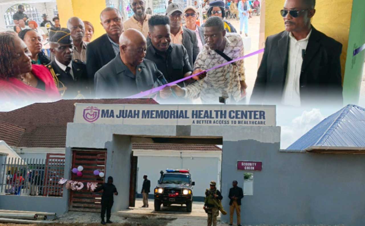 President-Boakai-Dedicating-the-Ma-Juah-Health-Center