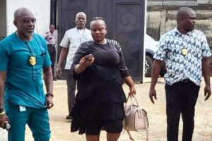 Madam-Sonita-Dangan,-Head-of-Instruction-and-Curriculum-at-MCSS,-Escorted-To-LACC-By-Investigators