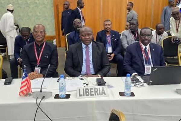 Ministers from Liberian government