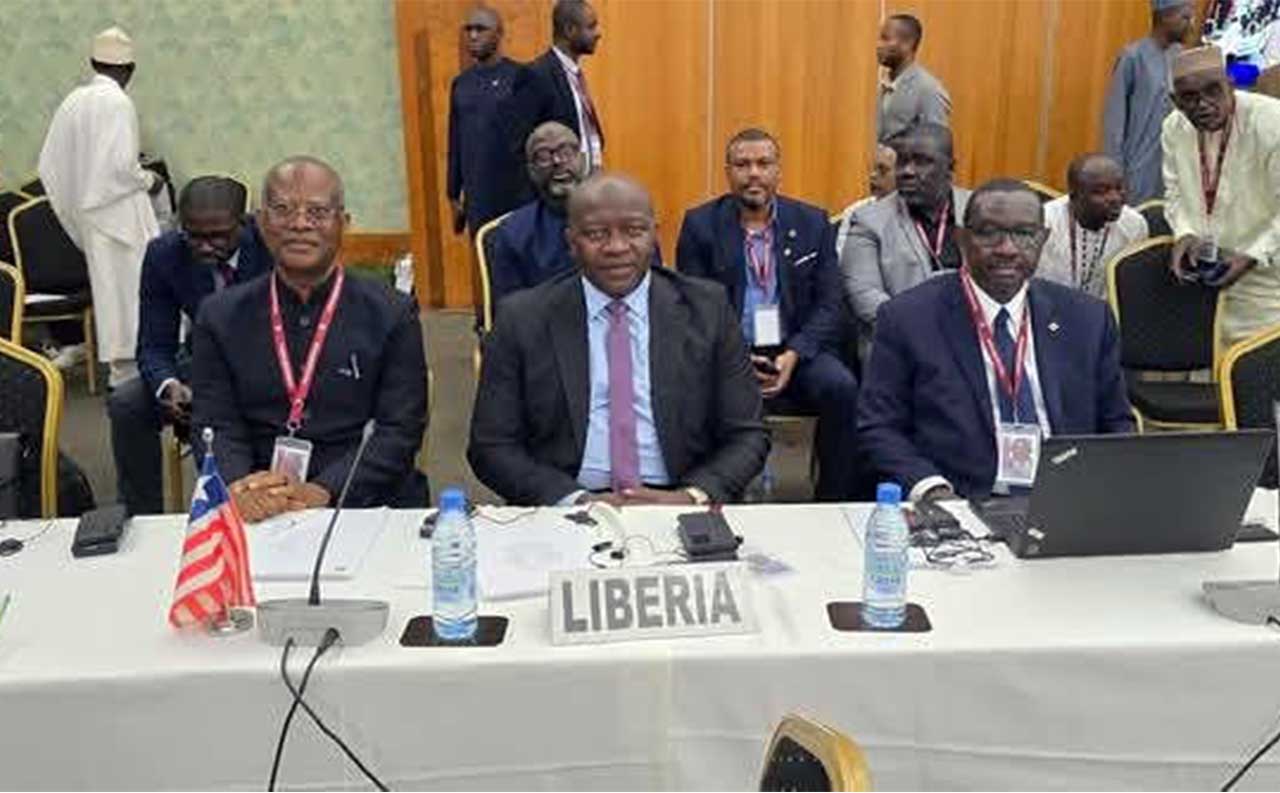 Ministers from Liberian government