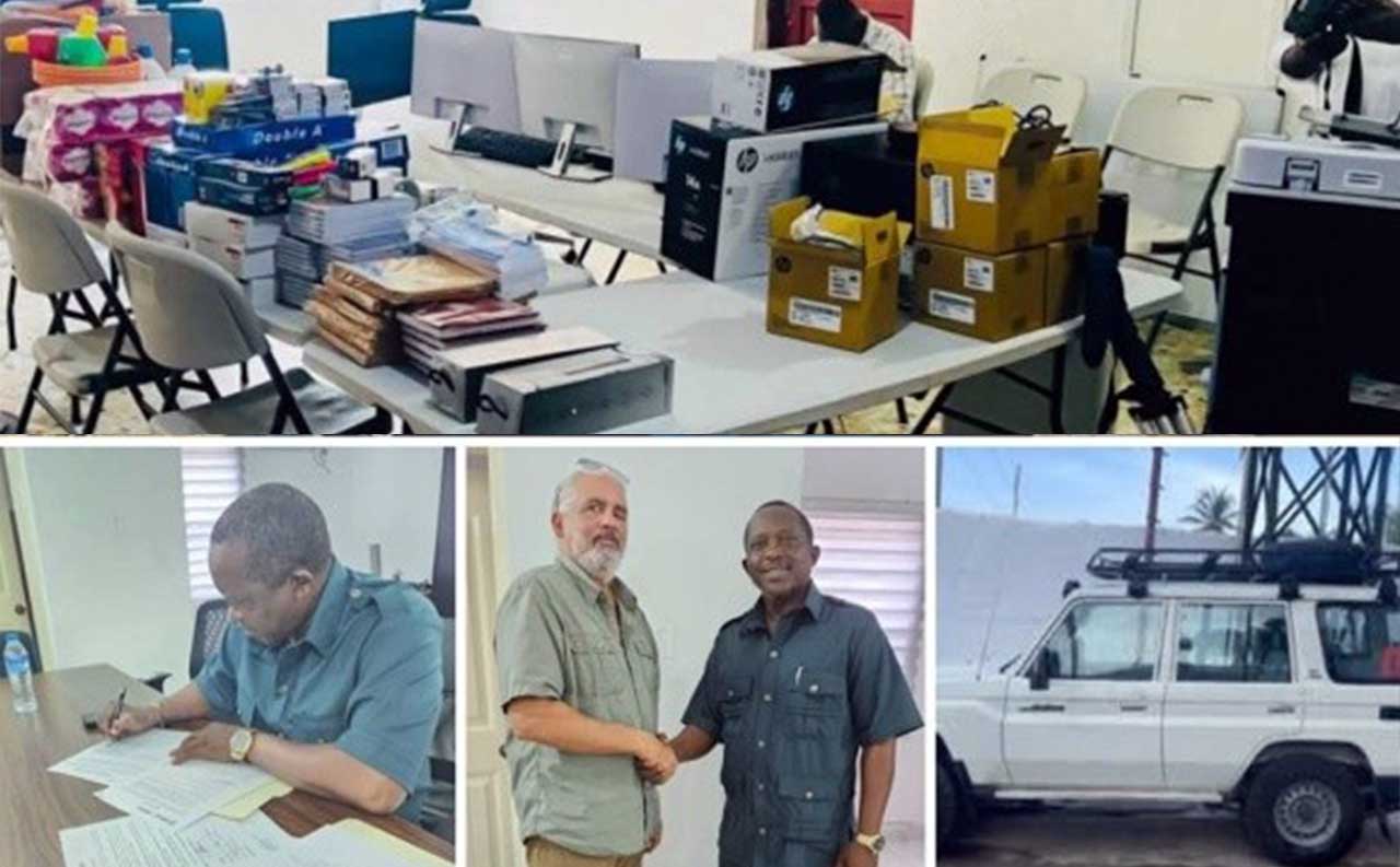 USAID-Liberia-Donation-of-Stationery-To-War-Crimes-Court-Office