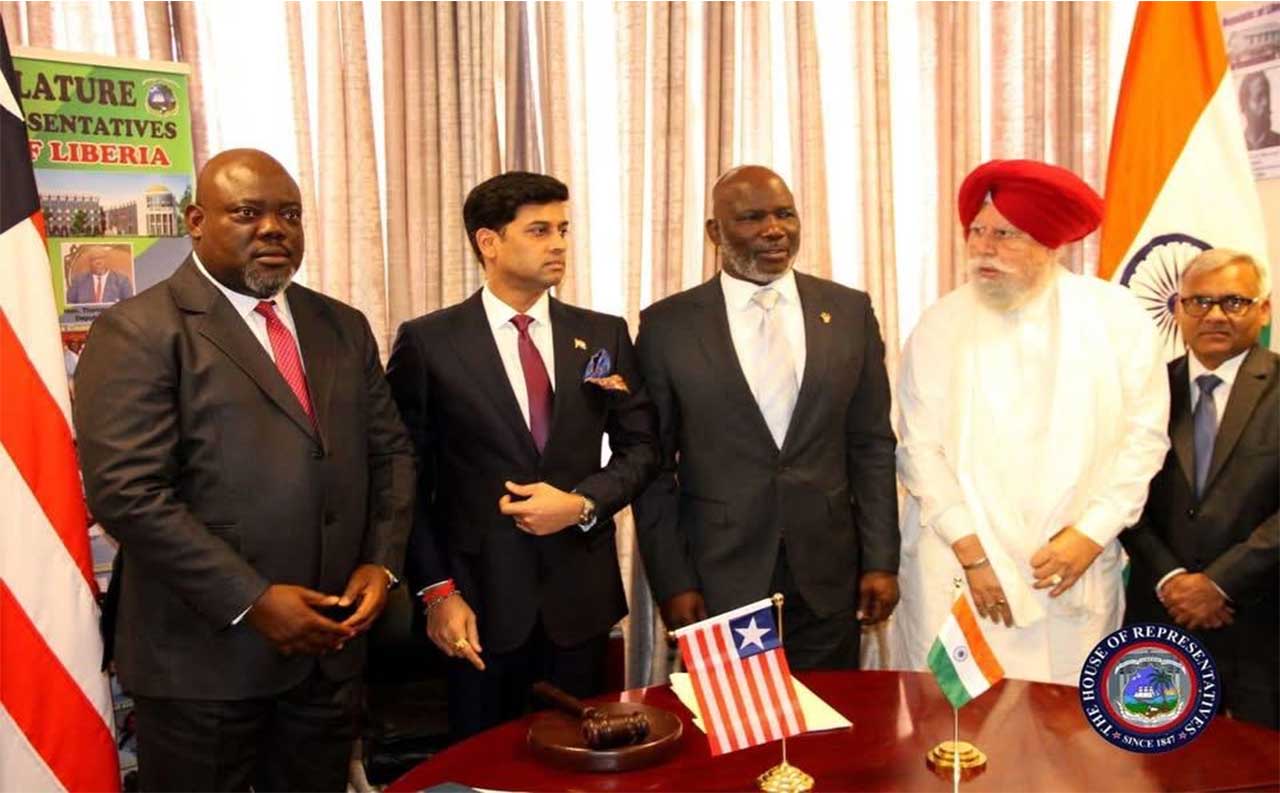 Liberia-House-Leadership-and-Indian-Parliamentary-Delegation