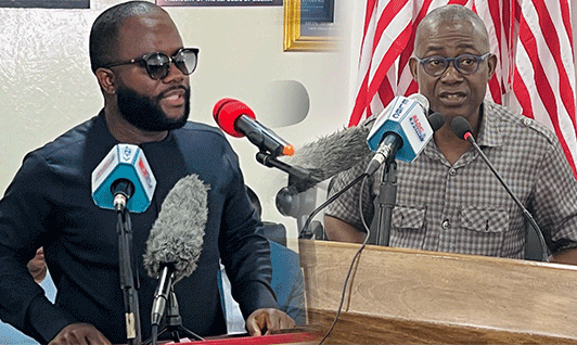 NPA-Caught-In-Illegal-Dismissals-NPA-Managing-Director-Sekou-Dukuly-Head-of-the-Office-of-Ombudsmen,-Cllr.-Finley-Kangar