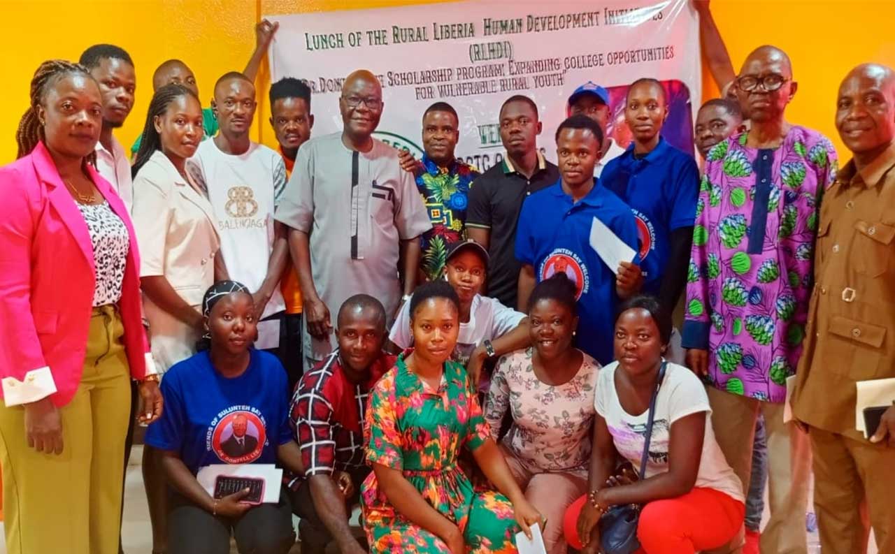 Delegates-at-the-Launch-of-the-Dr.-Donzell-Lee-Scholarship-Program-in-Gbarnga,-Bong-County