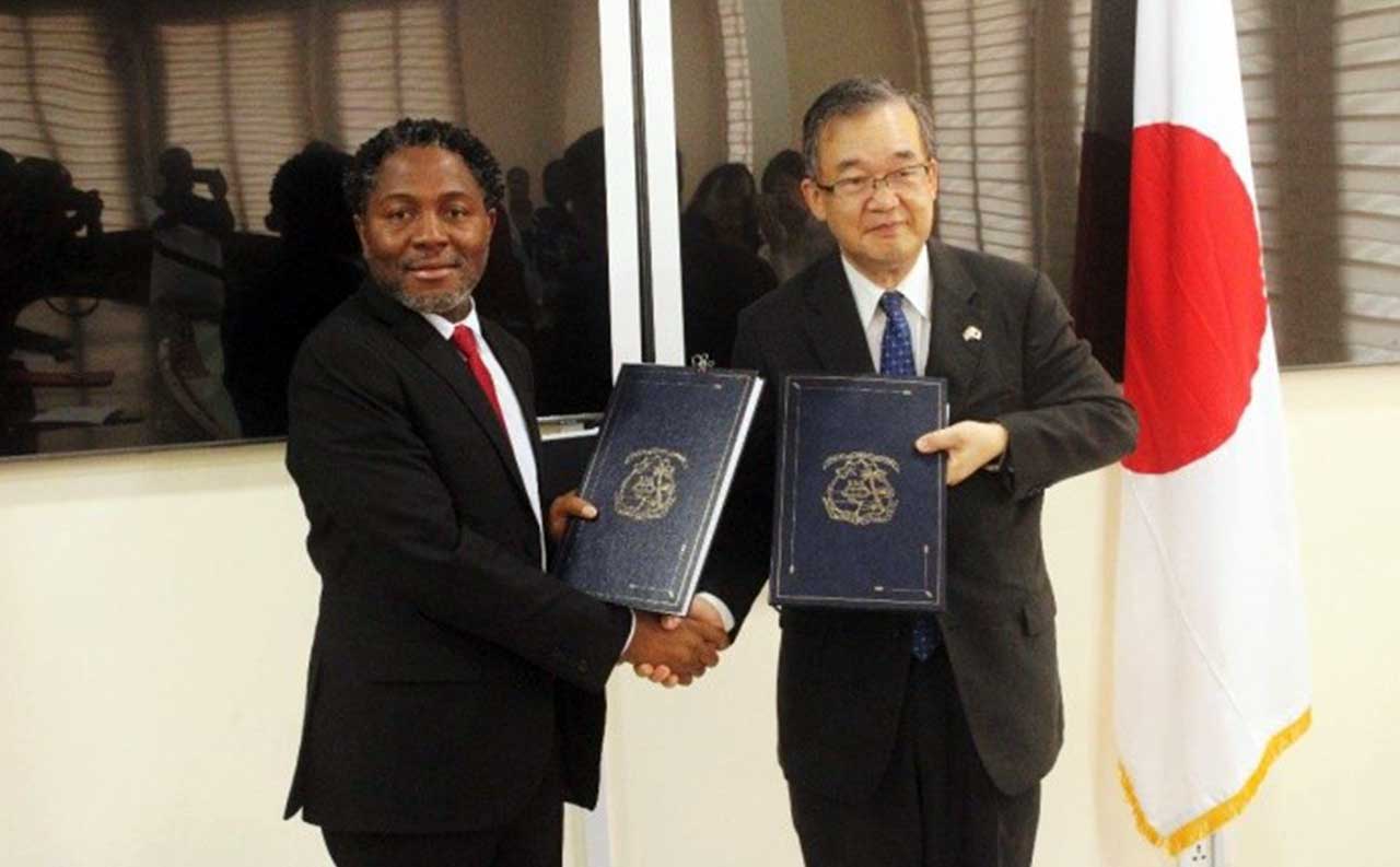 Liberia,-Japan-Sign-Agreement-Deputy-Minister-for-International-Cooperation-and-Economic-Integration,-Dr.-Ibrahim-Al-bakri-Nyei