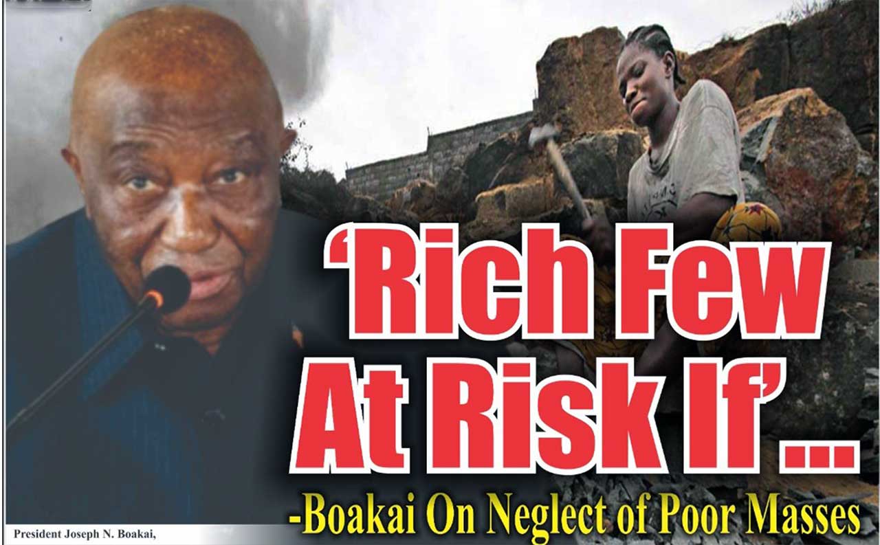 Rich-Few-At-Risk-If-President-Boakai-On-Neglect-of-Poor-Masses