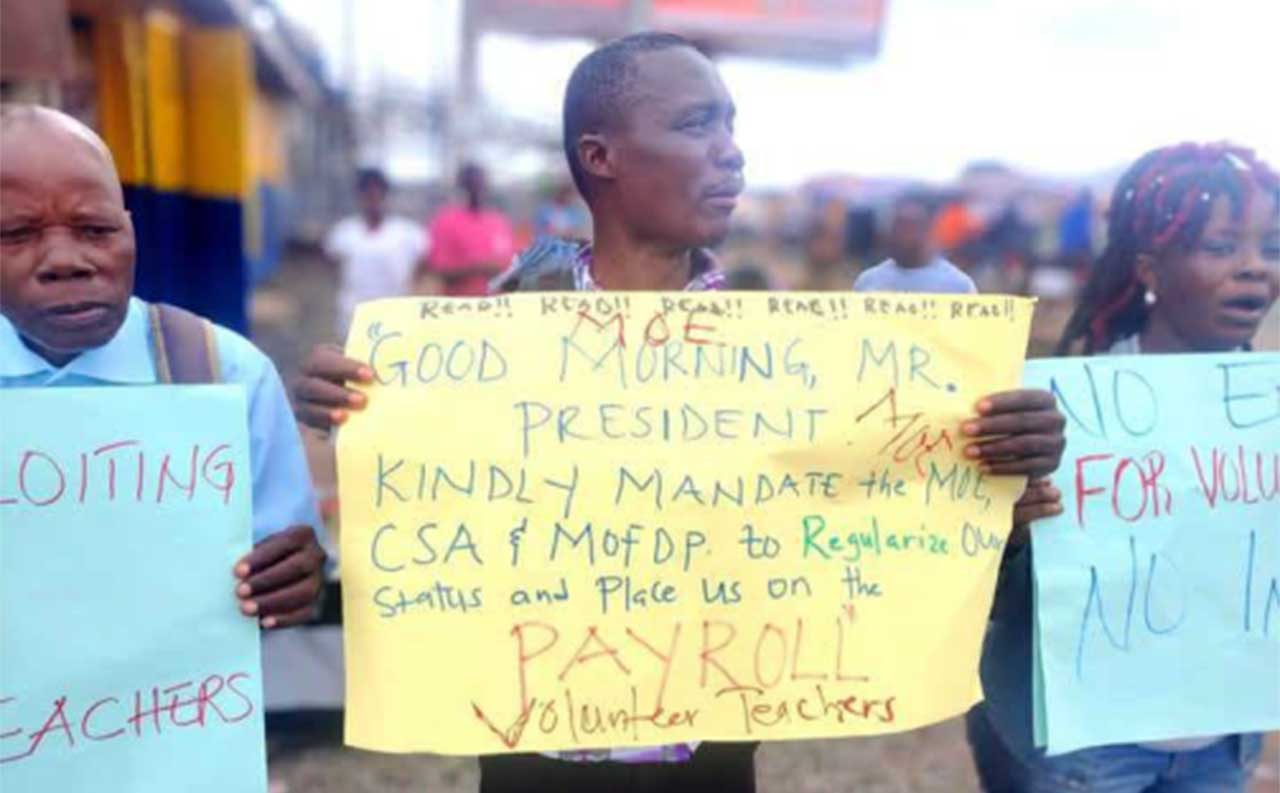 Volunteer-Teachers-Vex-Demand-Inclusion-On-Government-Payroll