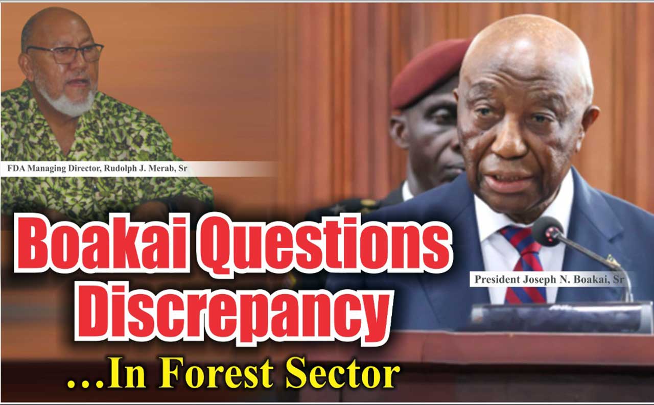 President-Boakai-Questions-Discrepancy-In-Forest-Sector-Orders-FDA-To-Clarify-Data