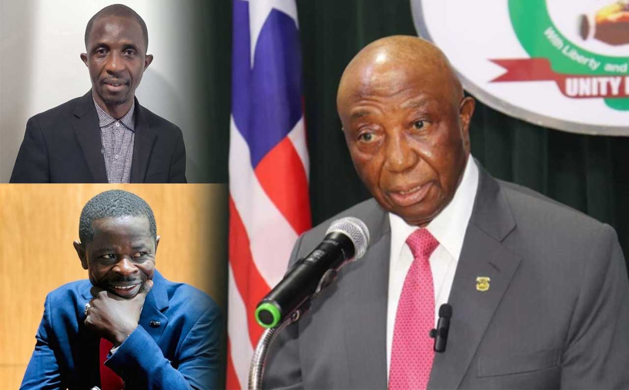 President-Joseph-Nyuma-Boakai--Charles-S.-Brown---James-A.S.-Momo-Boakai-Sacks-MCSS-Superintendent