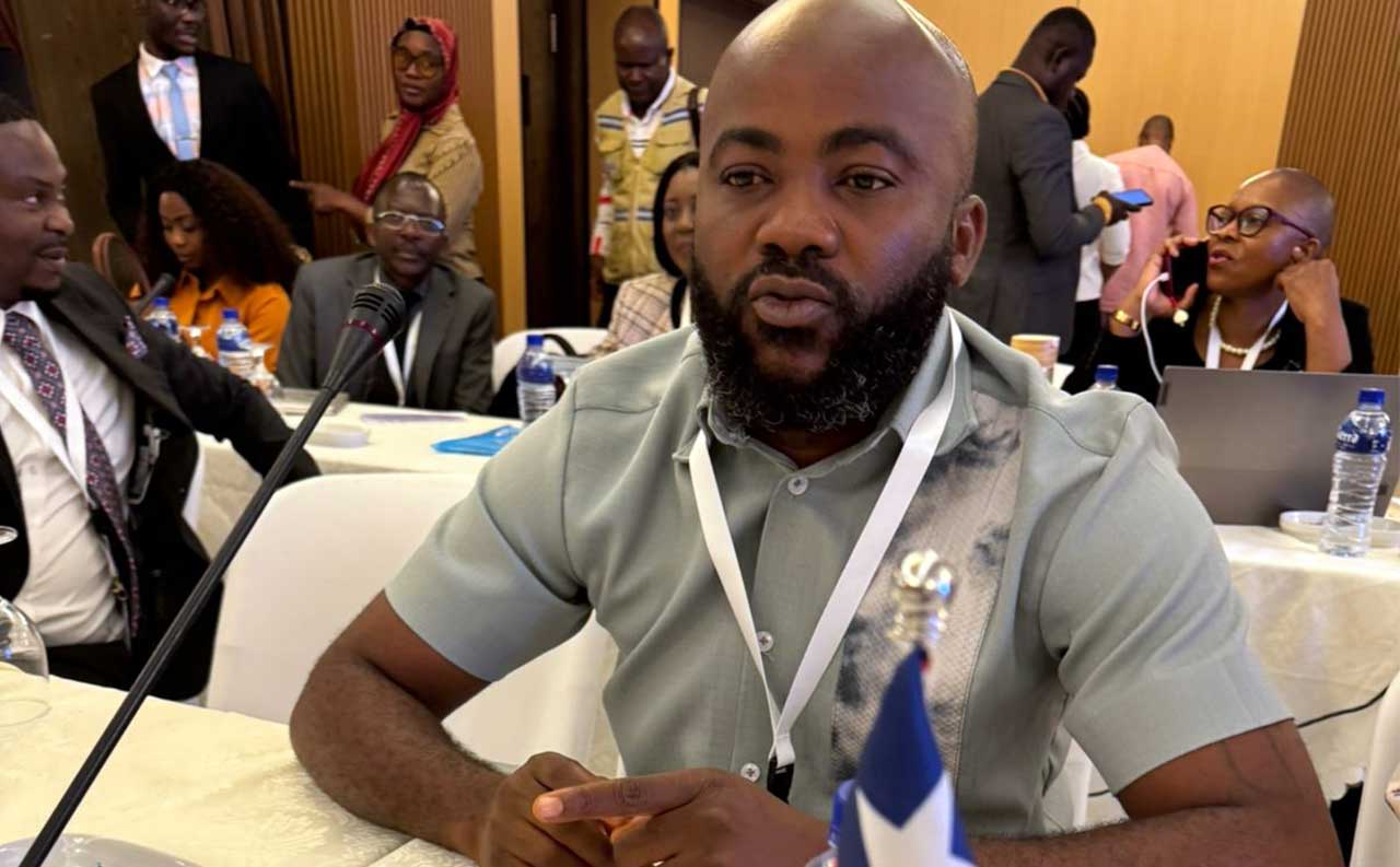 Assistant-Labour-Minister-For--Standards,-Emmanuel-Zorh,-at-the-ARLAC-Conference-in-Sierra-Leone