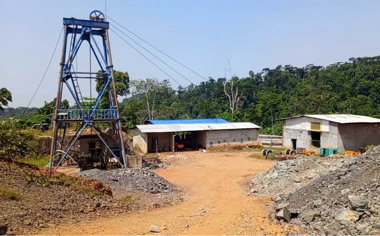 Huiren-Mining-Companys-Operations-Site-in-Bong-County