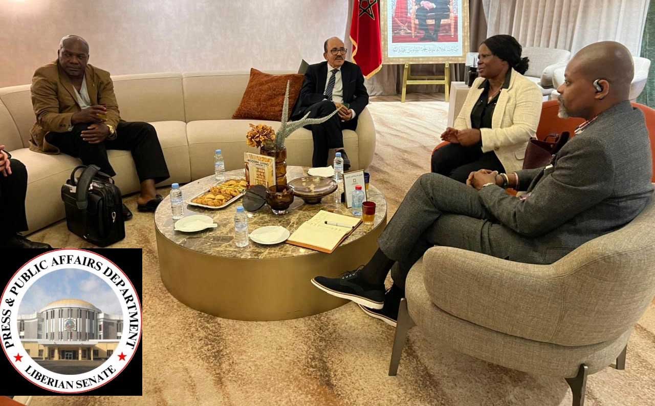 Liberian-Delegation-In-Morocco-For-African-Senates-Conference
