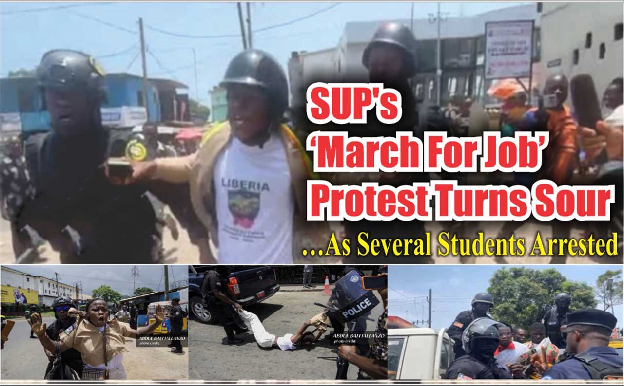 SUPs-March-For-Job-Protest-Turns-Sour-As-Several-Students-Arrested
