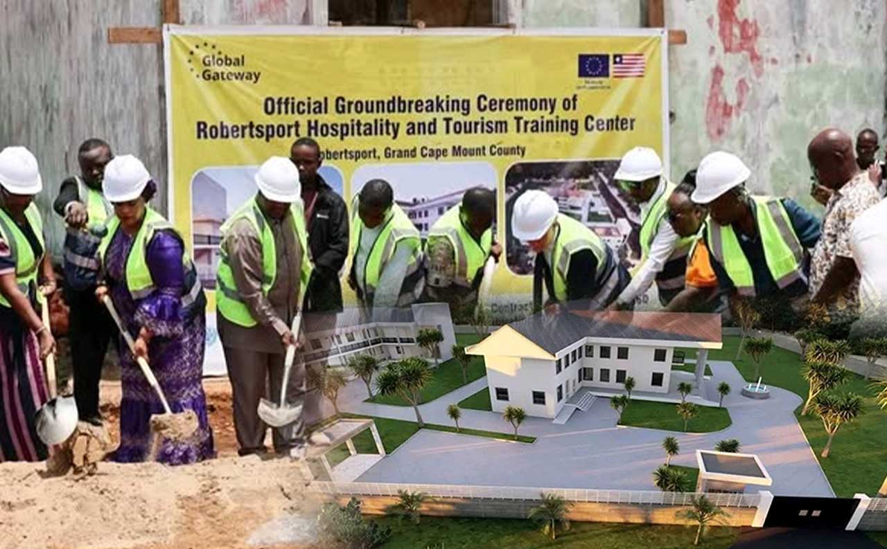 Government-Breaks-Ground-For-Robertsport-Tourism-Training-Center